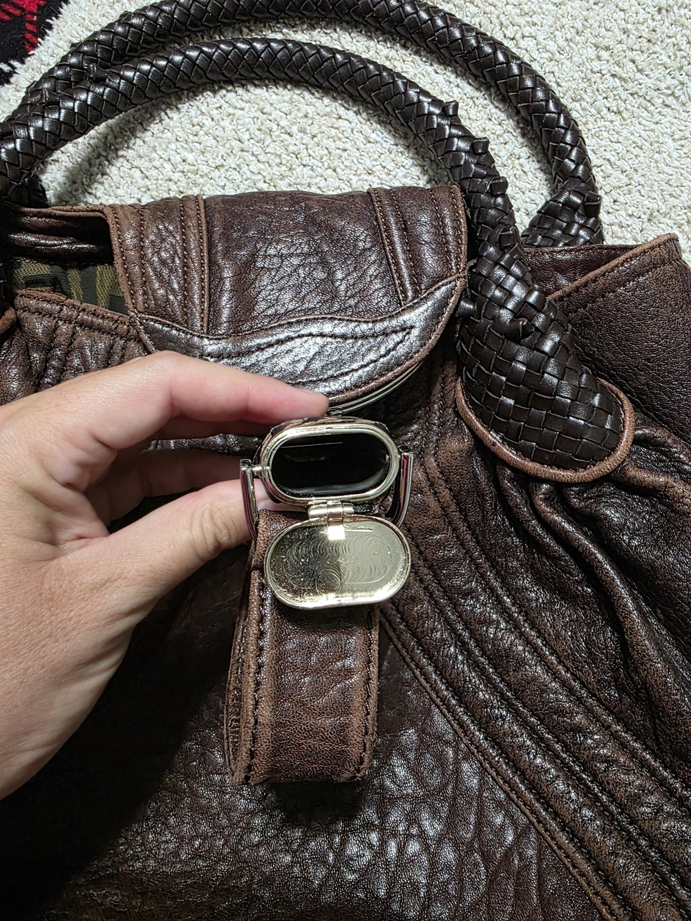 Authentic Rare Y2K Fendi Spy Bag - Picture 11 of 16